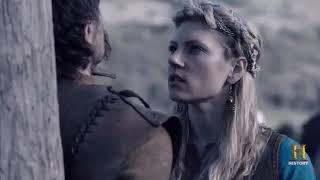 Crazy viking lady cuts mans balls off