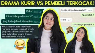 DRAMA CHAT KURIR & PEMBELI OLSHOP TERKOCAK 2