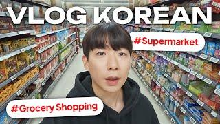 Vlog Korean Big Grocery Store in Korea