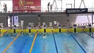 Gabriella swimming 100m Backstroke - Qualifiers  2015 06 26 10 28 54