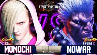 SF6 Momochi ED World No.1  Vs  NoWar0o0 AKUMABest Top Ranked MatchSF6 DLC Replays