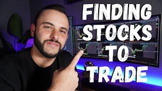 How I Find Stocks To Trade  My Daily Routine