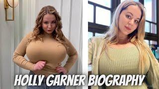 Holly Garner Biography famous busty Natural big size Curvy fashion model  @24curvyplusupdate47