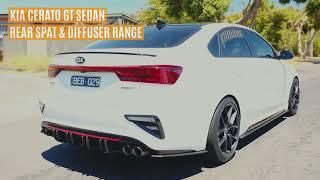 Kia Cerato GT Sedan PFL Rear Spat & Diffuser Range