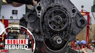 Chevy Small-Block V8 Engine Rebuild Time-Lapse  Redline Rebuild - S1E1