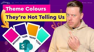 How to create CUSTOMISED colour themes in SharePoint Online like a pro