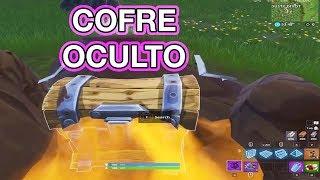 ▷ Cómo Abrir el Cofre Oculto de Socavón Soterrado【 Truco Fortnite 】