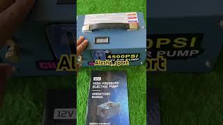 Kompresor 4500psi  electrik pump high pressure pump #paserikan #paser #fishing #viral