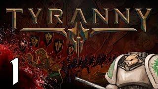 Tyranny PC cRPG - Character Creation - Part 1 Lets Play Tyranny