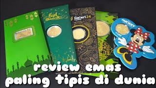 Review Gift Series 01gr Emas Paling Tipis di Dunia