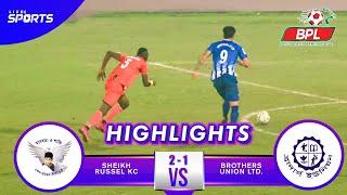 Sheikh Russel KC vs Brothers Union  3rd Match Highlights  Bangladesh Premier League 20-21