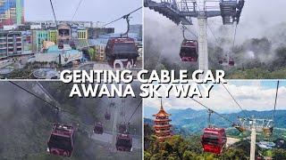 Genting Cable Car  Awana Skyway Gondola Ride - Ngocmo family 0137