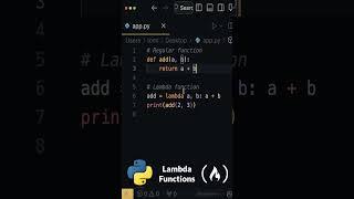Lambda Functions in Python