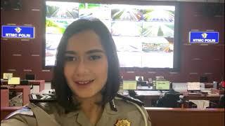 PANTAUAN TERKINI BRIPTU PUTRI SARAH JELANG LIBUR PANJANG DARI CCTV NTMC POLRI