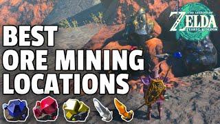 Best RARE ORE Mining Locations  The Legend of Zelda Tears of the Kingdom