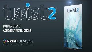 How To Assemble A Twist2 Banner Stand