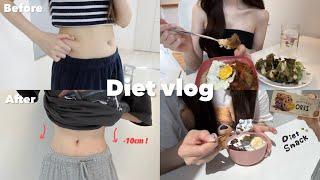 Diet vlog My diet routine to lose 2 months - 6kg waist - 10cm 165cm53kg-47kg