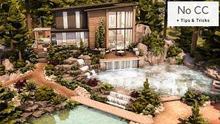 The Sims 4 Granite Falls Estate  No CC  Stop Motion Speedbuild