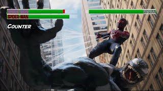 Spider-man and Spider-man vs Venom...with healthbars