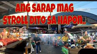 Batangas city street foods    Busy market in the afternoon  Di ka na magluluto ng ulam..