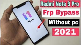 Redmi Note Pro FRP Bypass 2021  M1806E7TI Google Account Bypass  Without Pc  No APK Install 