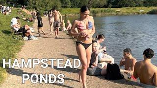  HAMPSTEAD BATHING PONDS IMMERSING IN NATURE A WALK AROUND HAMPSTEAD HEATH SWIMMING PONDS 4KHDR