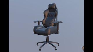 modeling a gaming chair in blender 2 8 speed modeling