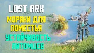 LOST ARK  Моряки для поместья  Устойчивость питомцев