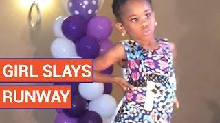 Little Girl Slays Runway  Daily Heart Beat