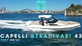 Capelli Stradivari 43 - TEST DRIVE with twin Yamaha 425Hp