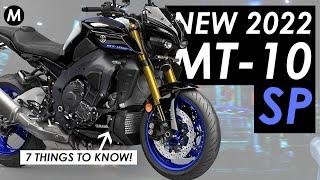New 2022 Yamaha MT-10 SP Announced 7 Things You Need To Know