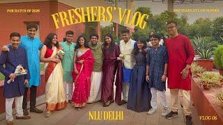 FRESHERS’ at Law School  2nd Year  NLU Delhi Vlog 06