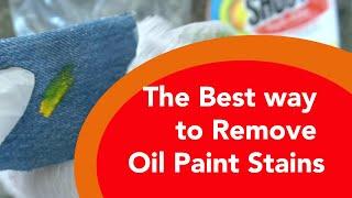 The Best Way to Remove Oil Paint from Clothing