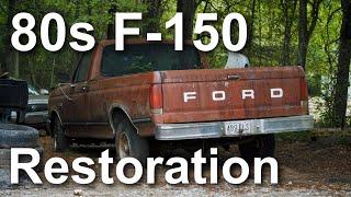 CLASSIC FORD F150 RESTORATION How to Restore an Old F150 Truck How to Bring an Old Truck to Life