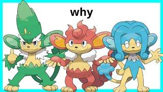 Elemental Monkeys Pokémon’s Most Hated Starters