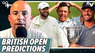 British Open predictions + Will Scottie Scheffler achieve Tiger Woods legacy status?  GoLow Golf