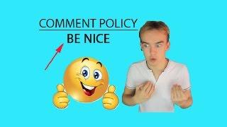 My Comment Policy