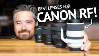The BEST Lenses for Canons RF Mount