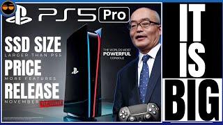 PLAYSTATION 5 - NEW FIRST PS5 PRO SSD SIZE LEAK? - DEVKIT LEAK   PS5 PRO RELEASE DATE & PRICE DI…