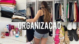 ORGANIZANDO O GUARDA-ROUPA PENTEADEIRA SAPATEIRA E BOLSAS PARA INICIAR 2023 