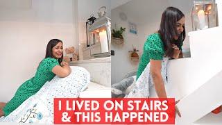 24 HOURS on STAIRS gone WRONG  I CRIED