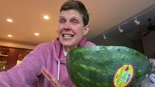 Castor Oil Cleanse Challenge  Part 2  WaterMELON MUKBANG