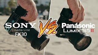 Sony FX30 VS Lumix S5ii  I Was Impressed…