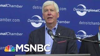 Former Michigan Gov. Rick Snyder Pleads Not Guilty To Charges In Flint Water Crisis  Hallie Jackson