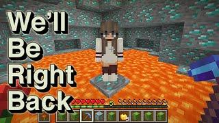 CURSED MINECRAFT - WEll BE RIGHT BACK FUNNY MOMENTS BY BORIS CRAFT MEME 3