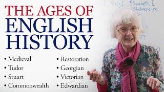 The Ages & Periods of English History Victorian Tudor Edwardian Elizabethan...