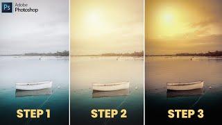 How To Create a Fake Sunlight effect to photos in Photoshop  Easy Photoshop Tutorial