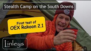 Testing my Night Navigation Skills • OEX Rakoon 2.1 First Use • Stealth Camp on the South Downs Way