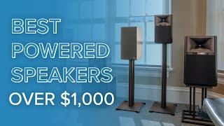 Best High Performance Powered Speakers Over $1000  JBL Klipsch & KEF