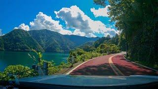 A virtual trip to OKUTAMA Lake by carJapan countryside【Virtual drive tour of Japan】奥多摩湖 4K Travel